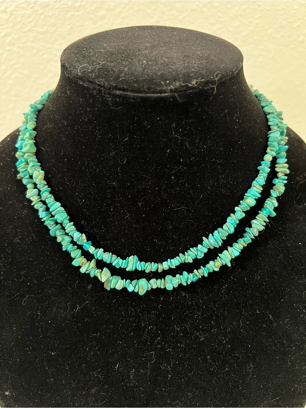Turquoise Chip Single Strand Necklace - Women Jewelry